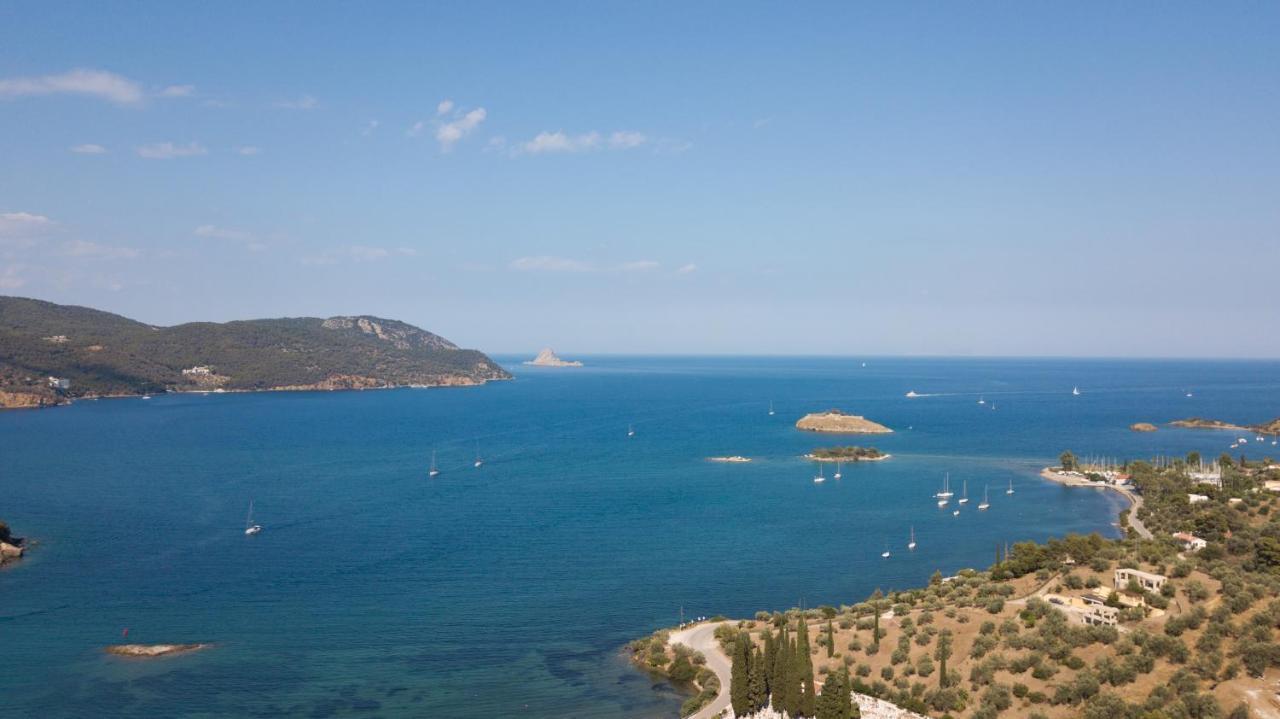 Agiazi Poros Summer House กาลาทาส ภายนอก รูปภาพ