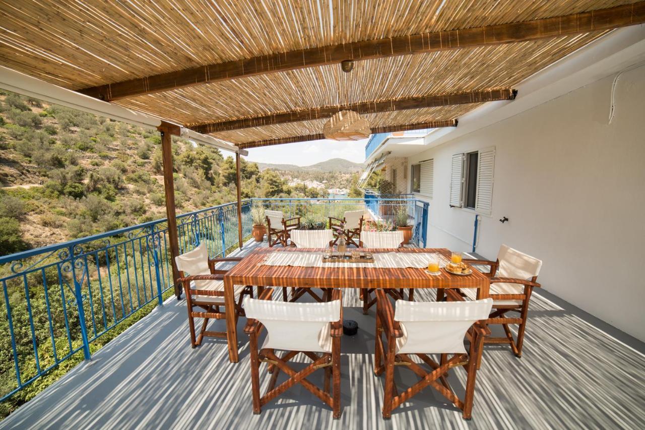Agiazi Poros Summer House กาลาทาส ภายนอก รูปภาพ