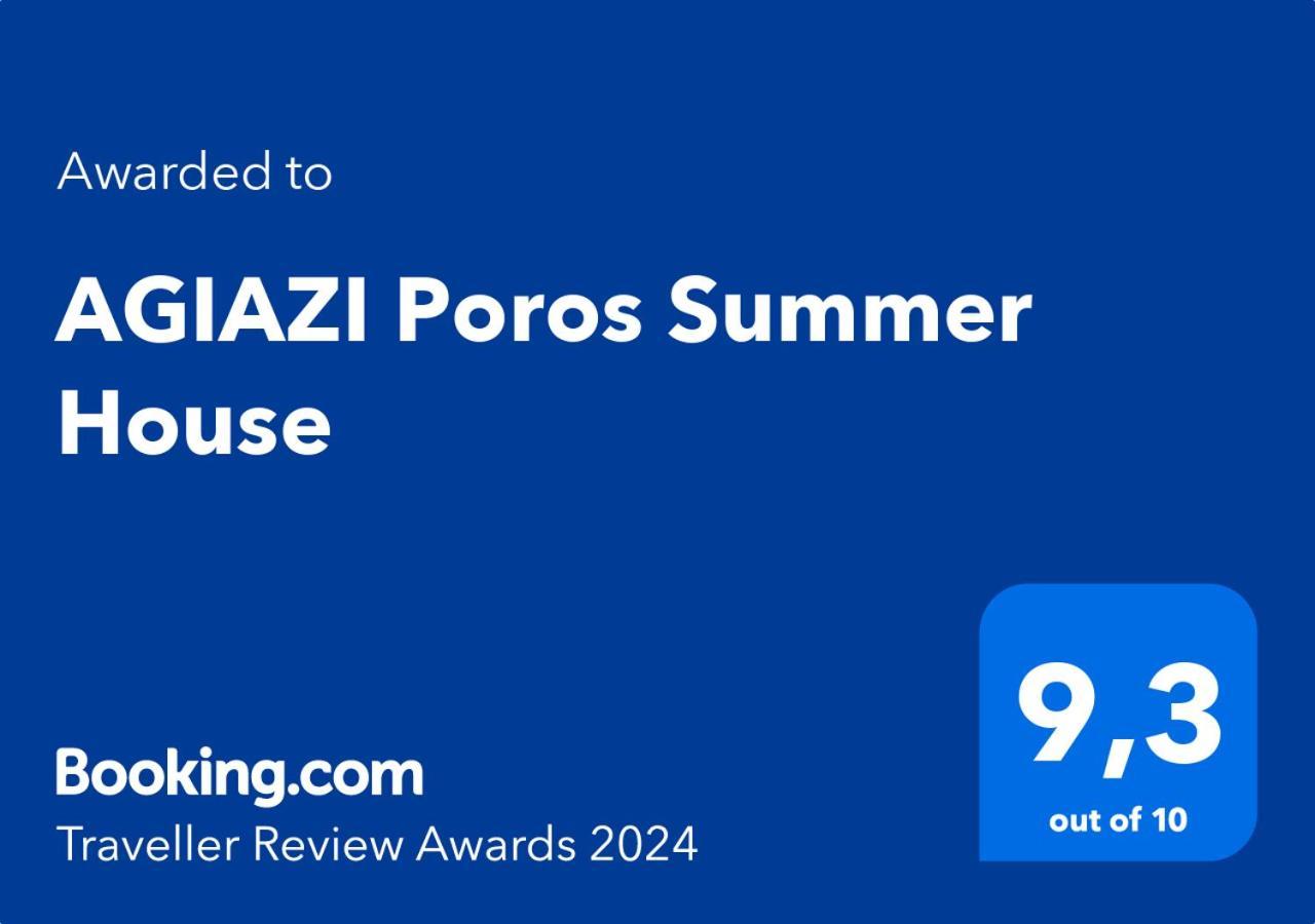 Agiazi Poros Summer House กาลาทาส ภายนอก รูปภาพ